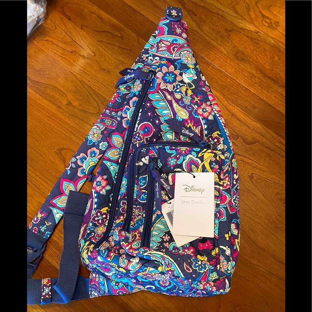 NWT Vera Bradley Disney Sling Backpack